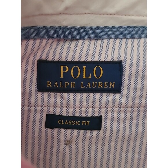 Polo Ralph Lauren Pants Mens 32x30 (32×29) Pink Classic Fit Flat Front Chino - Picture 4 of 15